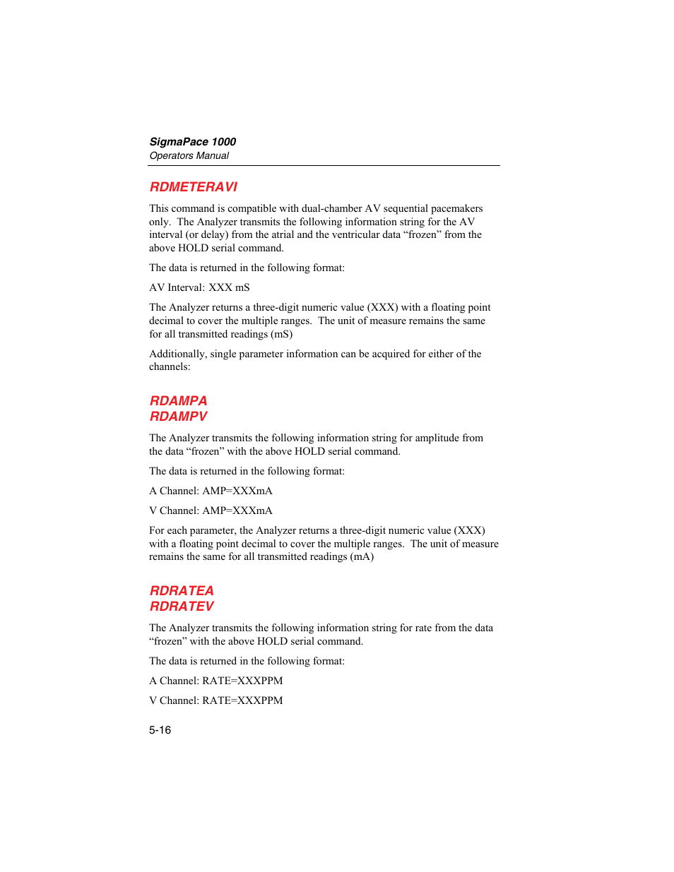 Fluke Biomedical SigmaPace 1000 User Manual | Page 146 / 154