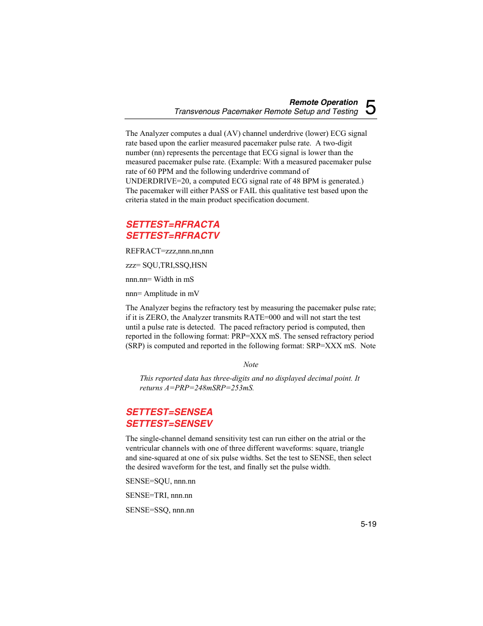 Fluke Biomedical SigmaPace 1000 User Manual | Page 149 / 154