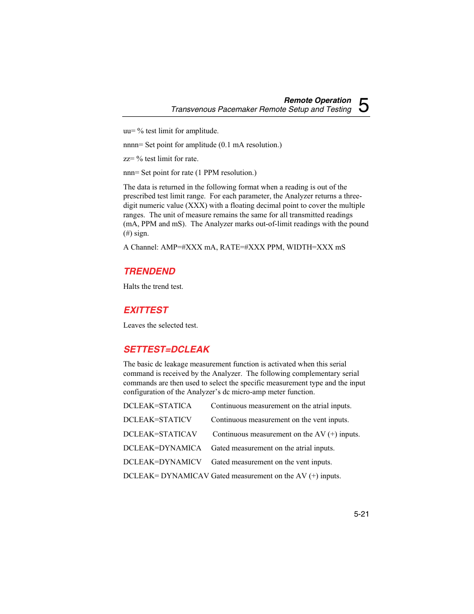 Fluke Biomedical SigmaPace 1000 User Manual | Page 151 / 154