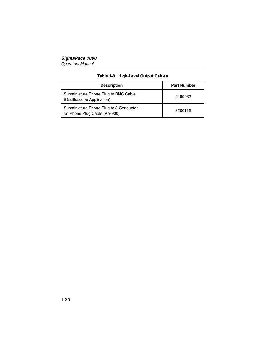 Fluke Biomedical SigmaPace 1000 User Manual | Page 44 / 154