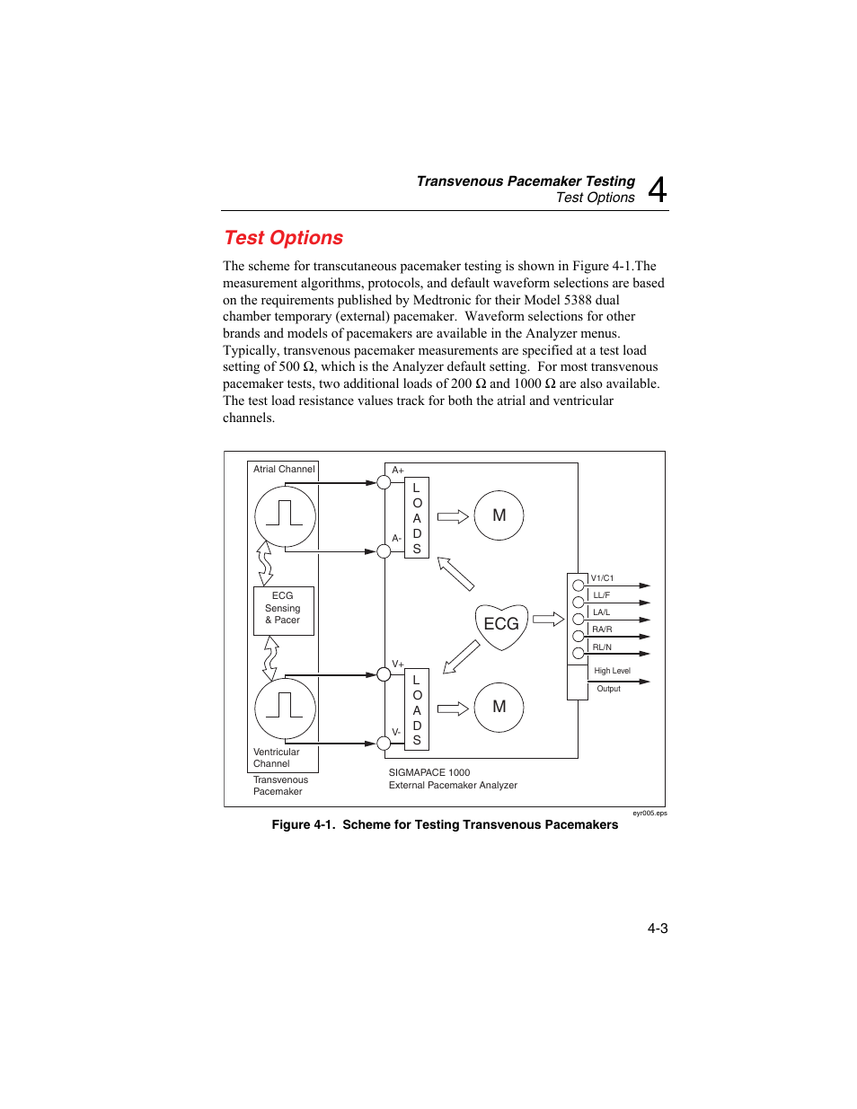 Test options | Fluke Biomedical SigmaPace 1000 User Manual | Page 89 / 154