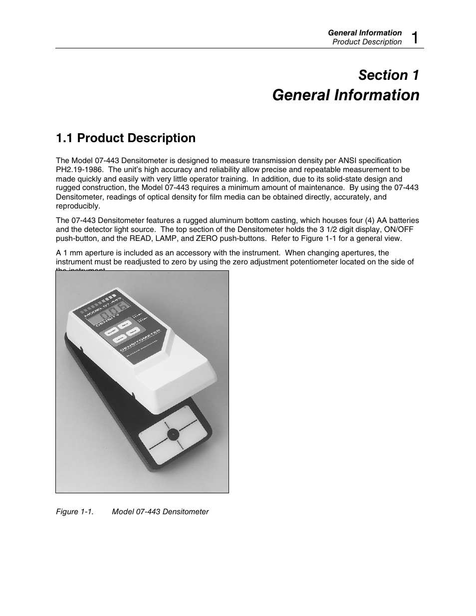 General information | Fluke Biomedical 07-443 User Manual | Page 5 / 14