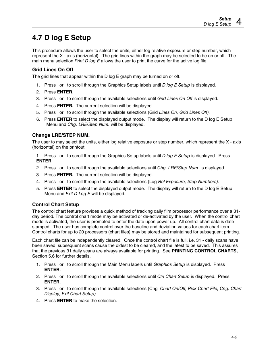 7 d log e setup | Fluke Biomedical 07-444 User Manual | Page 23 / 46