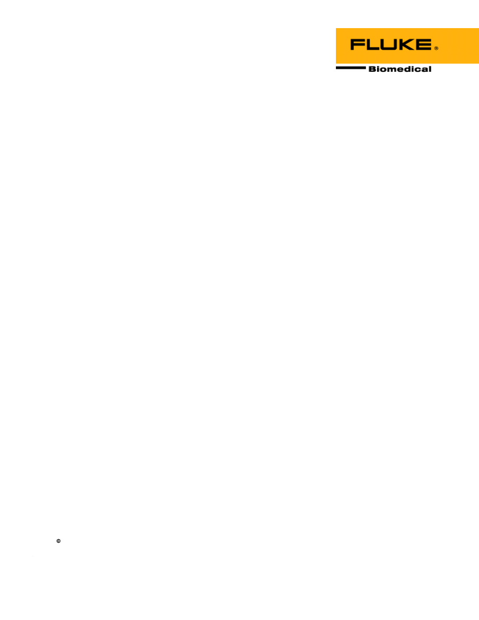 Fluke Biomedical 07-487 User Manual | 12 pages
