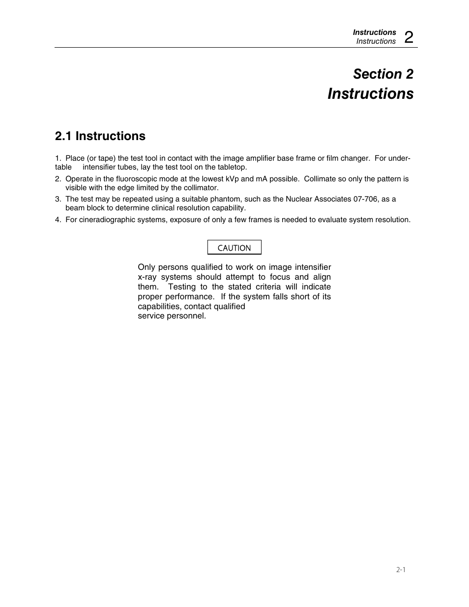 Instructions, 1 instructions | Fluke Biomedical 07-601 User Manual | Page 7 / 10
