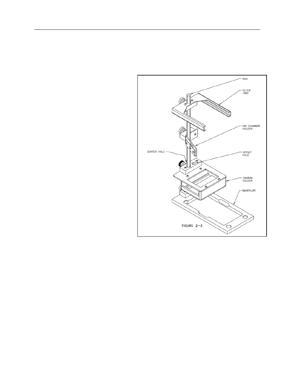 9 using the ion chamber test stand and accessories | Fluke Biomedical 10100AT User Manual | Page 35 / 80