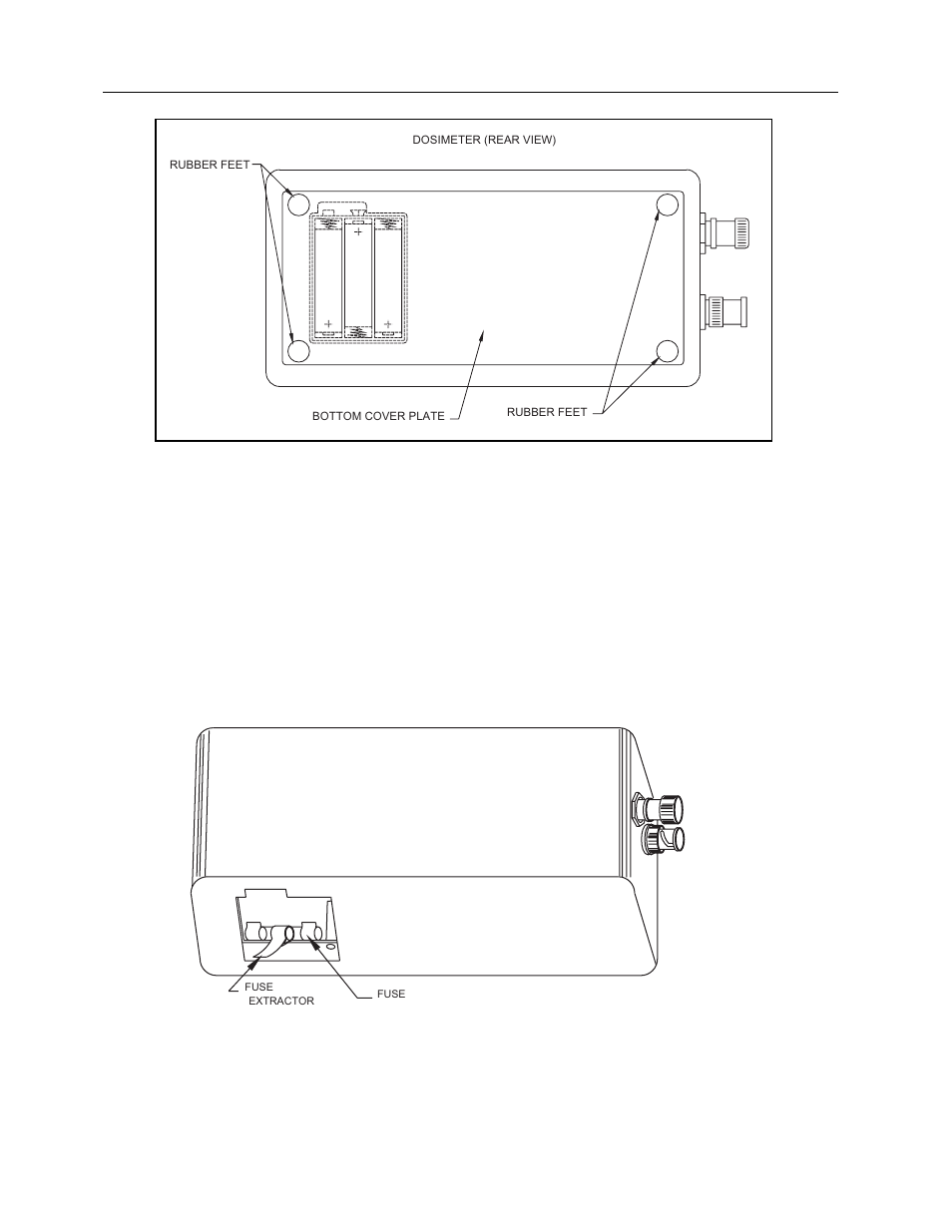 4 fuse replacement | Fluke Biomedical 10100AT User Manual | Page 56 / 80