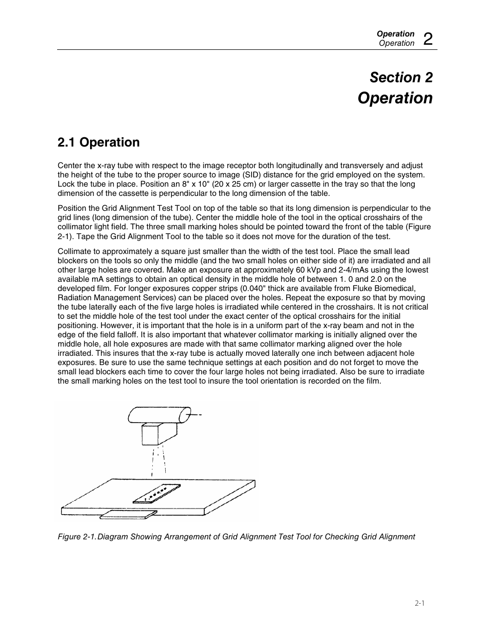 Operation, 1 operation | Fluke Biomedical 07-644 User Manual | Page 7 / 10