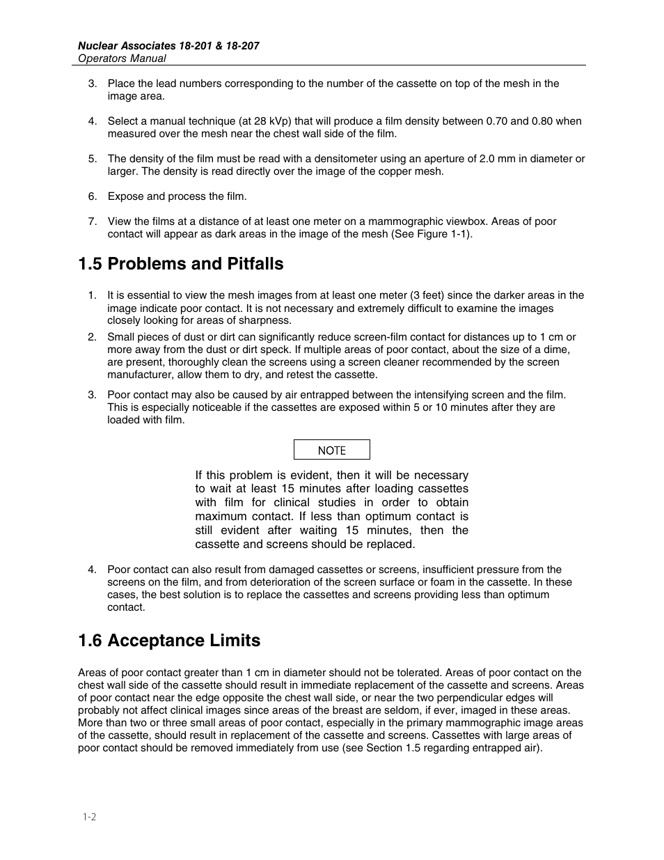 5 problems and pitfalls, 6 acceptance limits | Fluke Biomedical 18-201 User Manual | Page 6 / 8