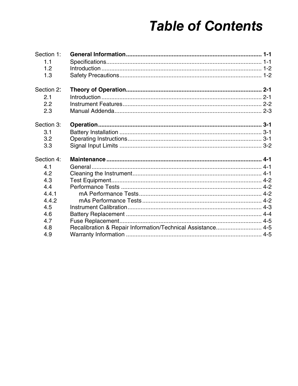 Fluke Biomedical 35035 User Manual | Page 3 / 19