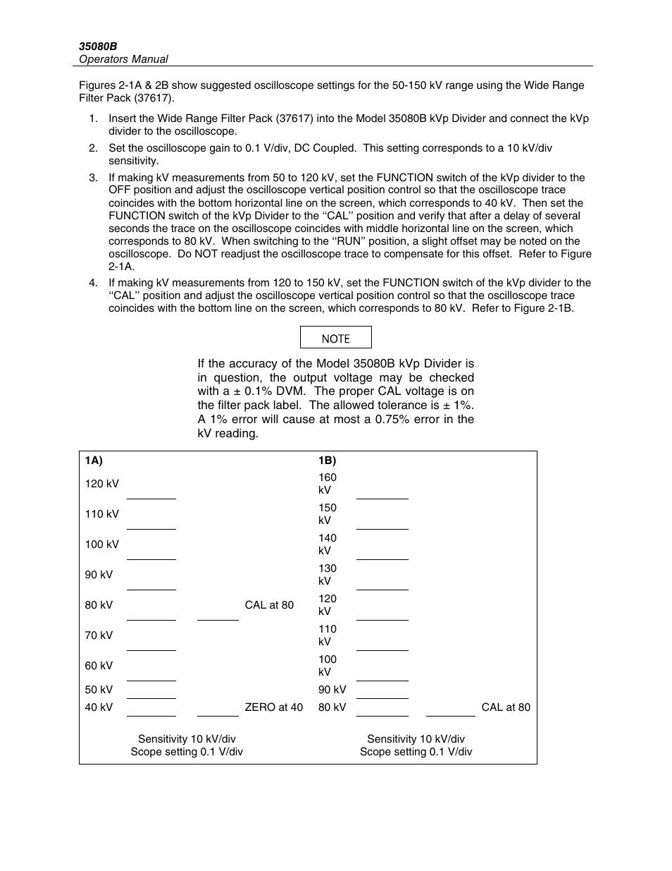 Fluke Biomedical 35080B User Manual | Page 12 / 70