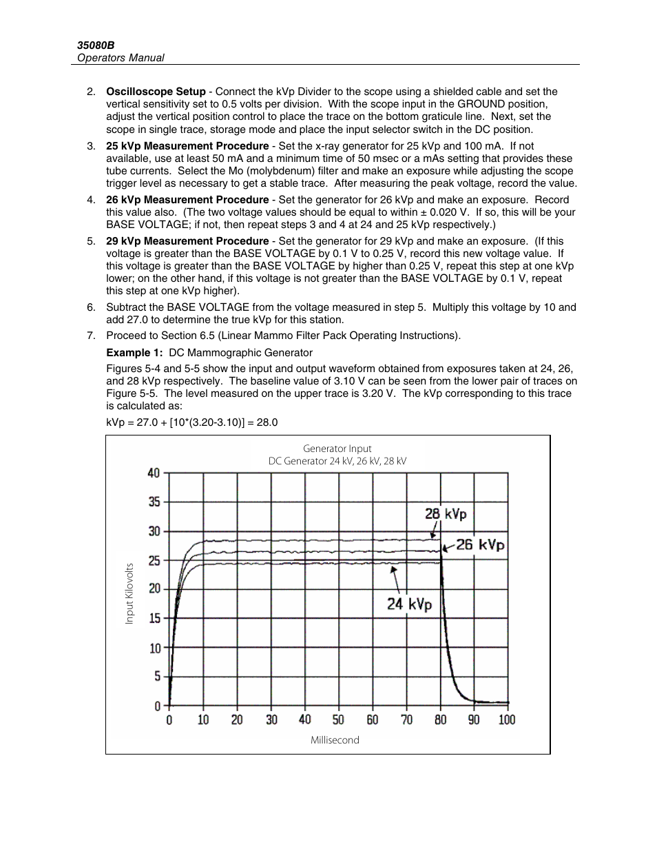 Fluke Biomedical 35080B User Manual | Page 26 / 70