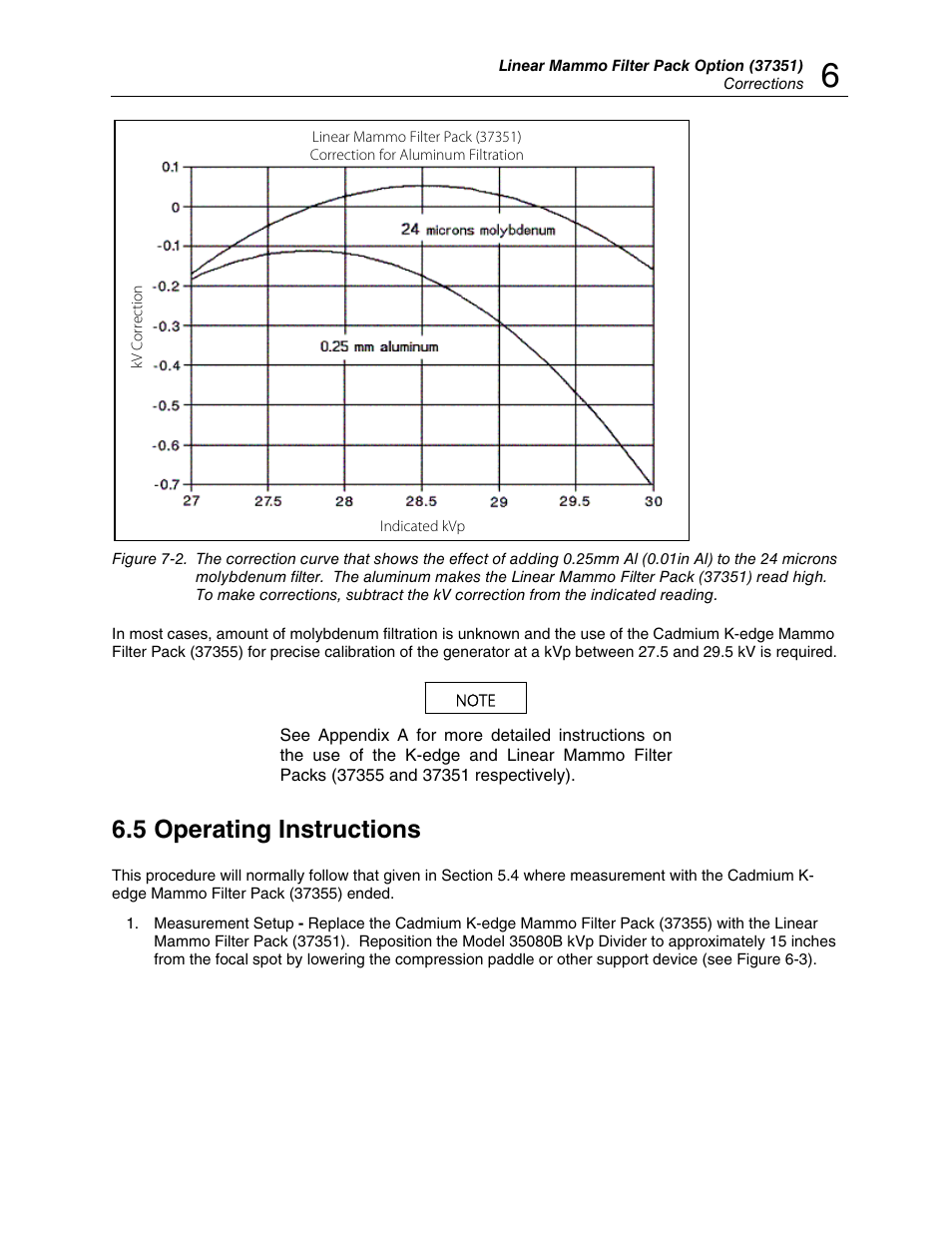 5 operating instructions | Fluke Biomedical 35080B User Manual | Page 33 / 70