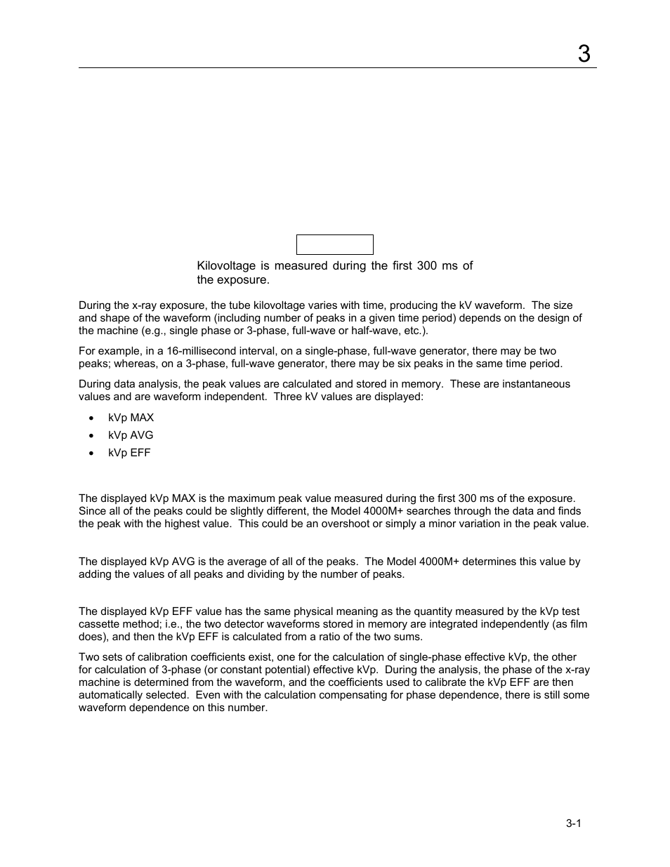 Section 3, Theory of operation, 1 basic definitions | Fluke Biomedical 4000M+ User Manual | Page 19 / 52