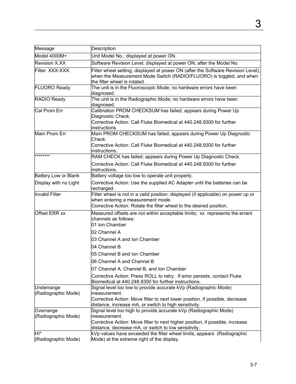 Fluke Biomedical 4000M+ User Manual | Page 25 / 52