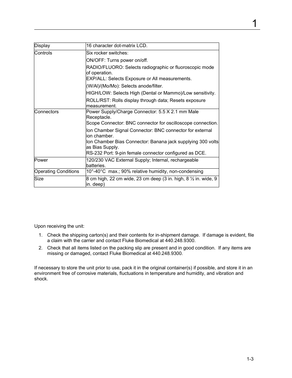 3 getting started | Fluke Biomedical 4000M+ User Manual | Page 7 / 52