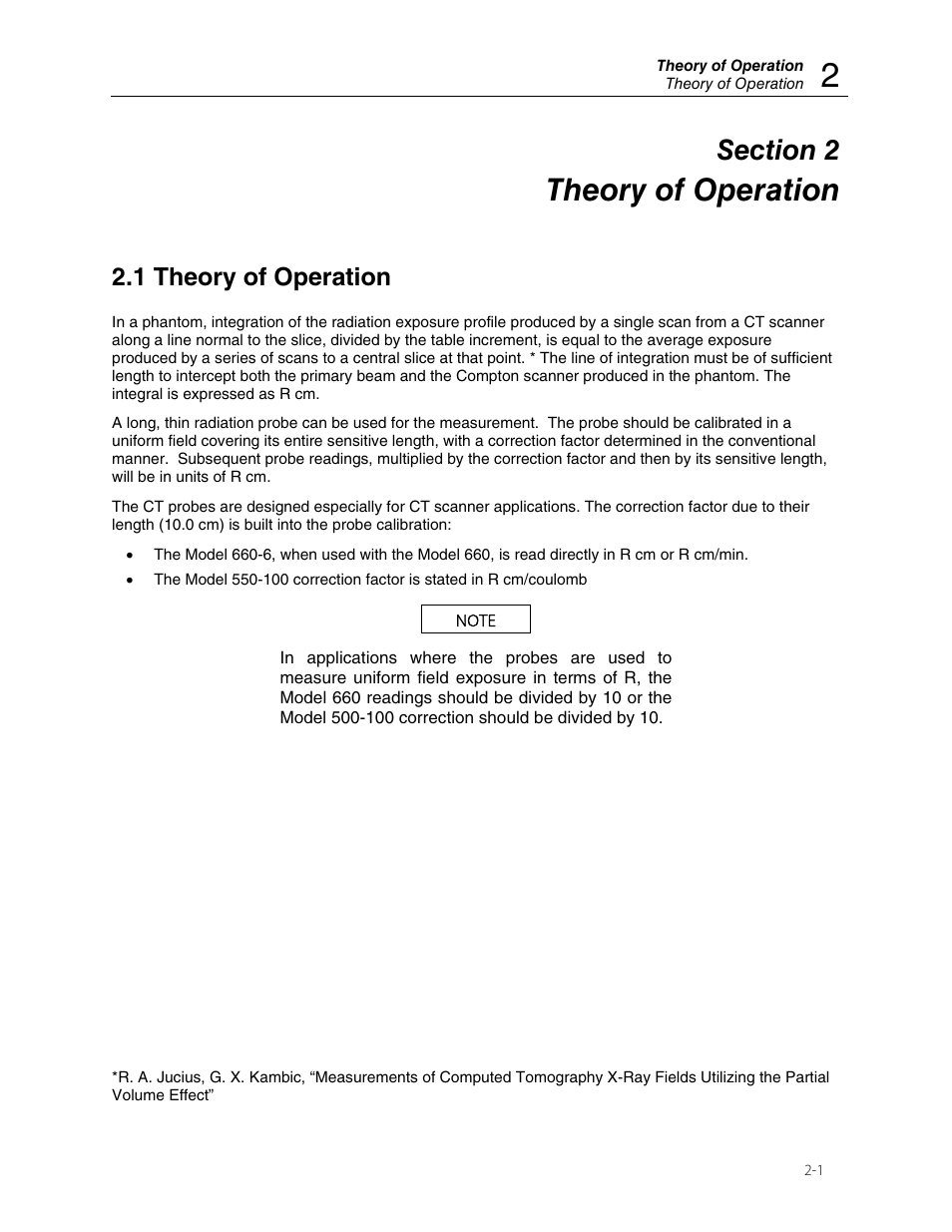 Theory of operation, 1 theory of operation | Fluke Biomedical 660-6 User Manual | Page 11 / 22