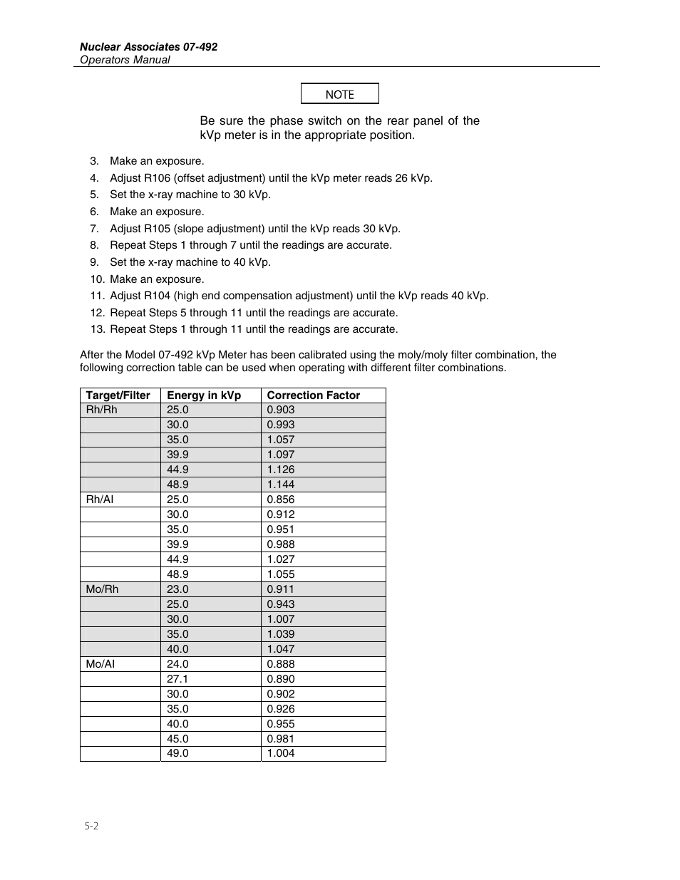 Fluke Biomedical 07-492 User Manual | Page 18 / 20