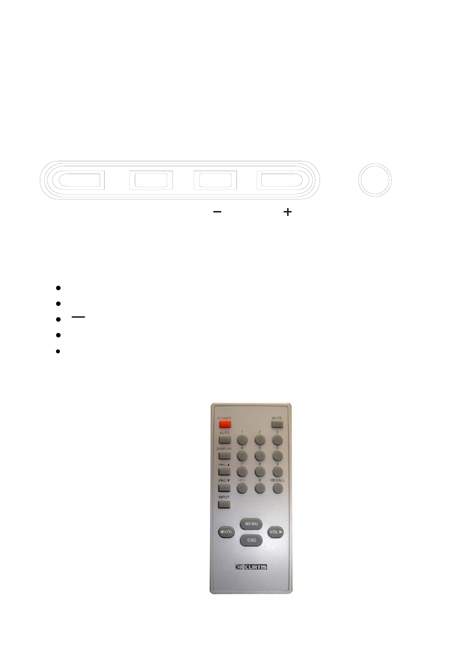 Select menu power, Osd manual | Curtis LCD1988 User Manual | Page 4 / 21