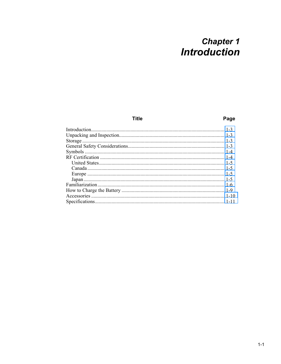 Introduction, Chapter 1 | Fluke Biomedical TNT 12000 User Manual | Page 13 / 138