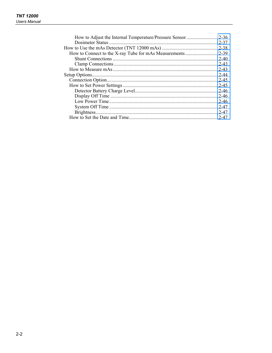 Fluke Biomedical TNT 12000 User Manual | Page 30 / 138