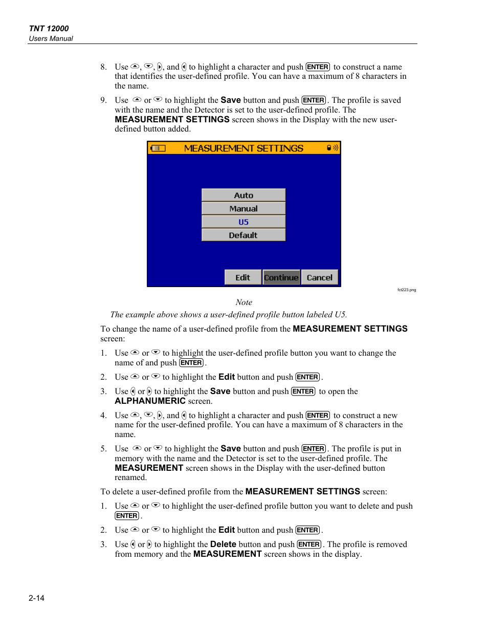 Fluke Biomedical TNT 12000 User Manual | Page 42 / 138