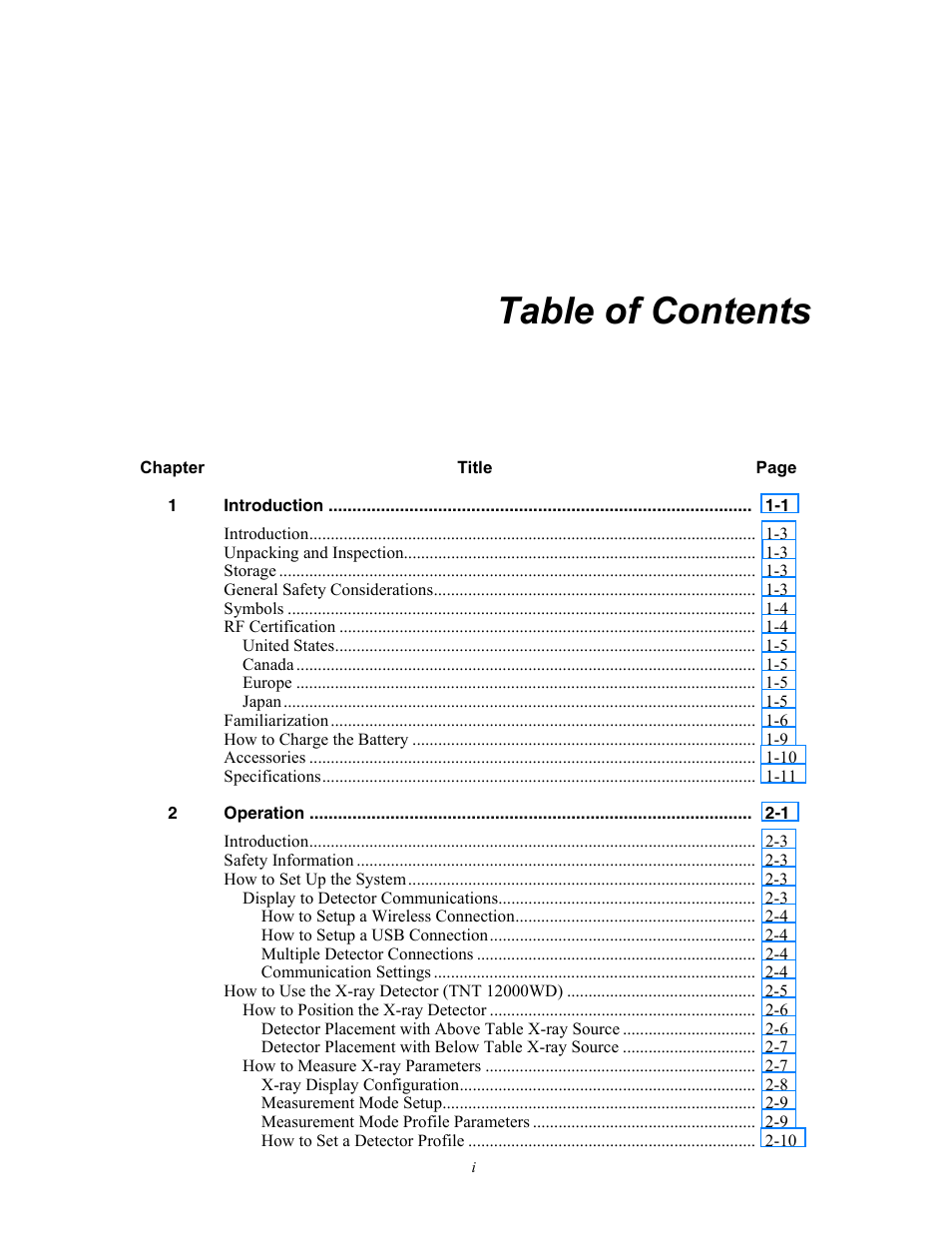 Fluke Biomedical TNT 12000 User Manual | Page 5 / 138