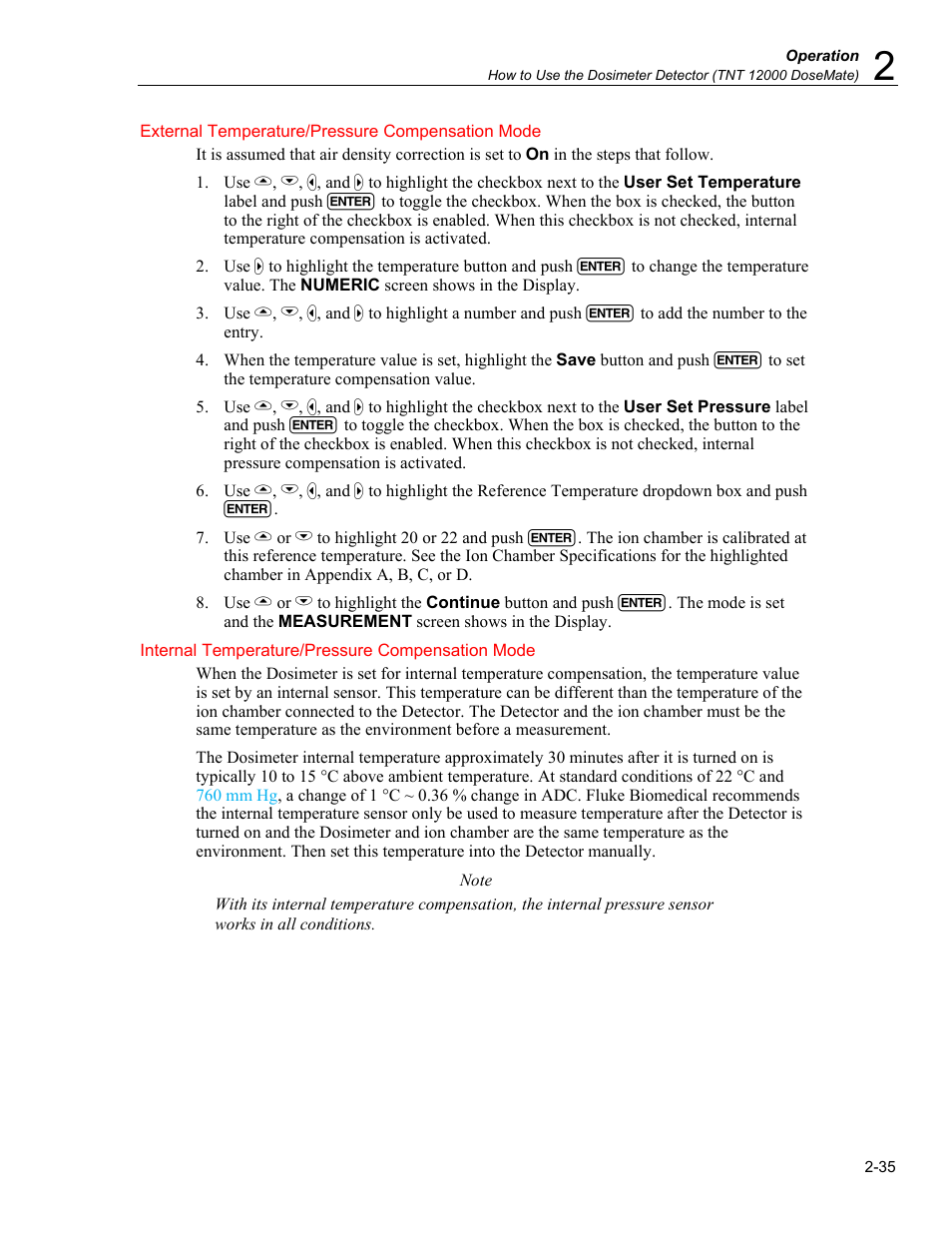 Fluke Biomedical TNT 12000 User Manual | Page 63 / 138