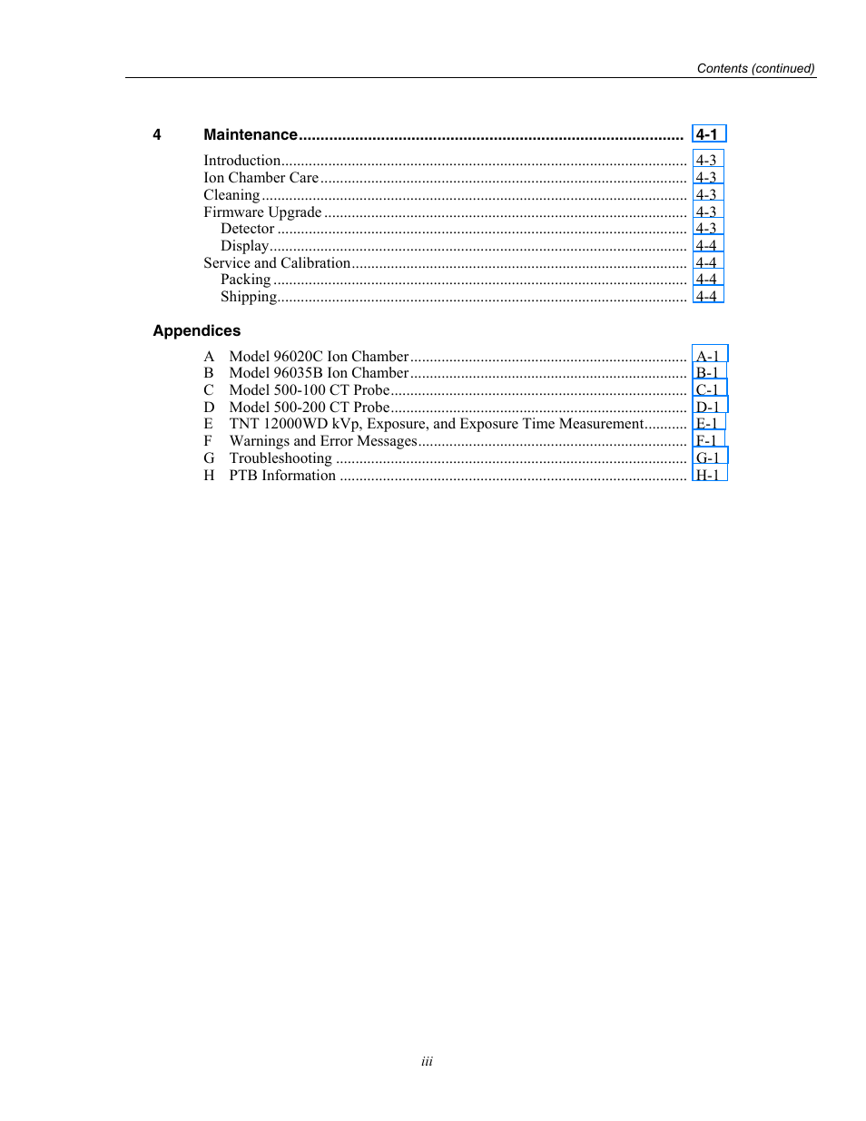 Fluke Biomedical TNT 12000 User Manual | Page 7 / 138