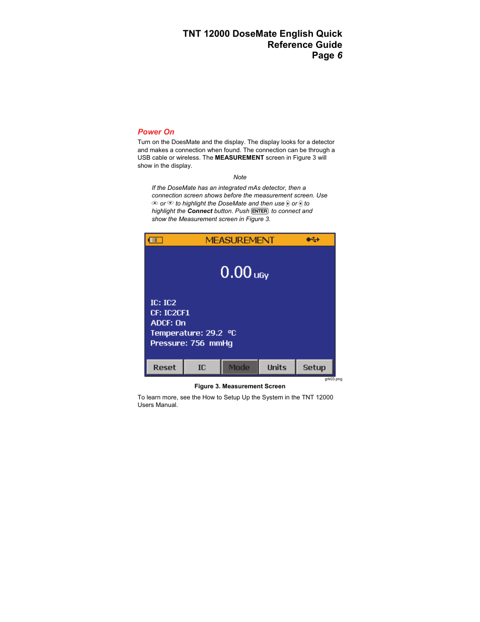 Fluke Biomedical TNT 12000 DoseMate User Manual | Page 4 / 8
