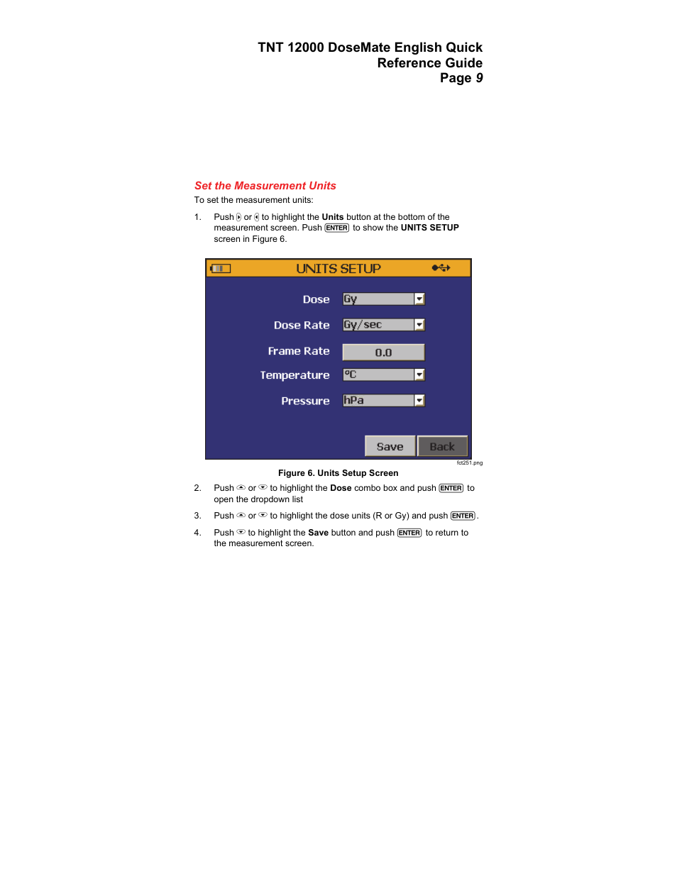 Fluke Biomedical TNT 12000 DoseMate User Manual | Page 7 / 8