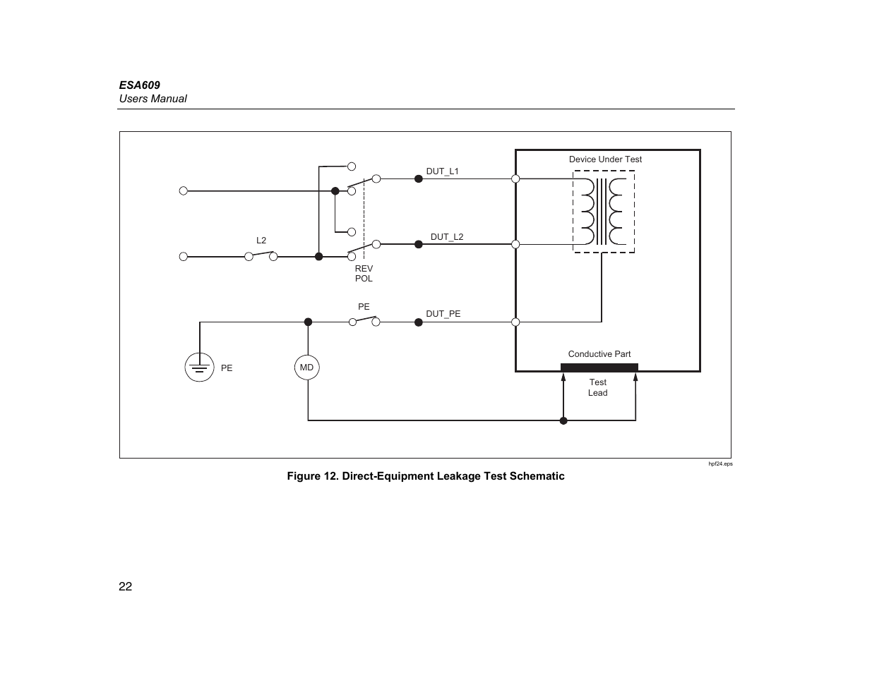 Fluke Biomedical ESA609 User Manual | Page 34 / 42