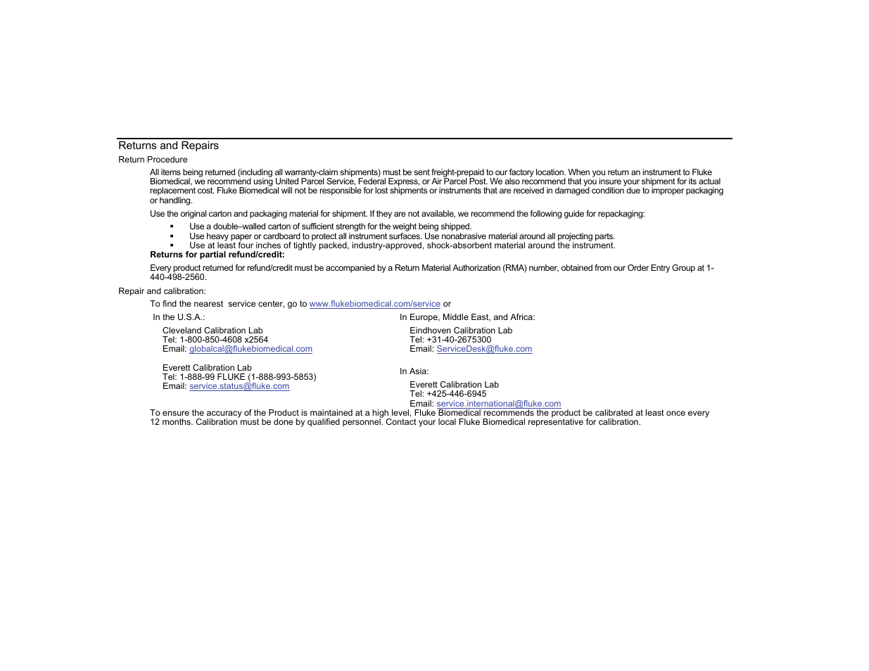 Fluke Biomedical ESA609 User Manual | Page 4 / 42