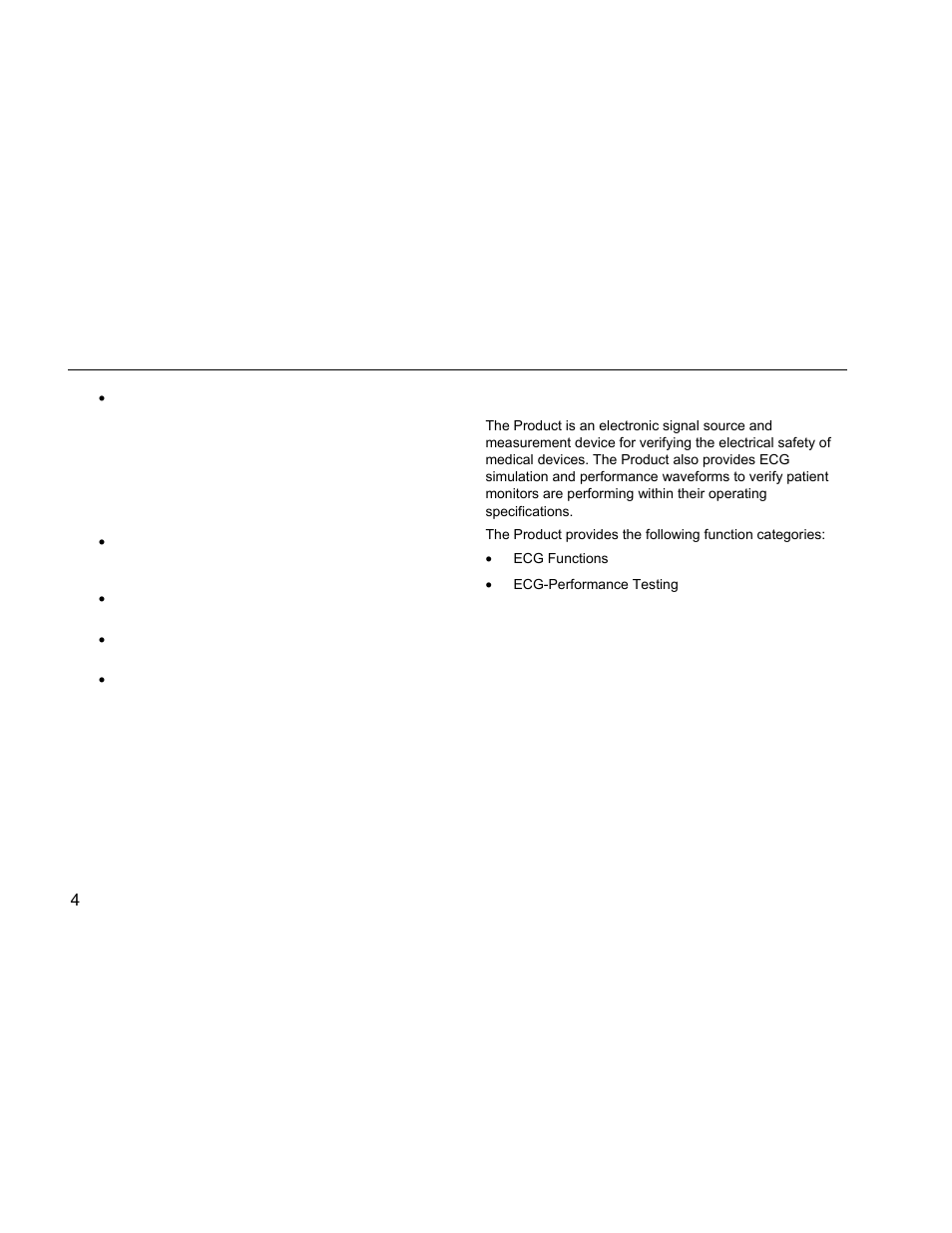 Intended use | Fluke Biomedical ESA612 User Manual | Page 18 / 88
