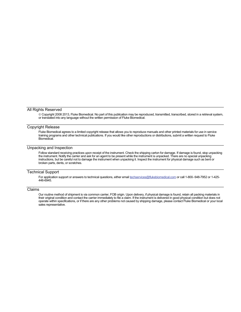 Notices | Fluke Biomedical ESA612 User Manual | Page 3 / 88