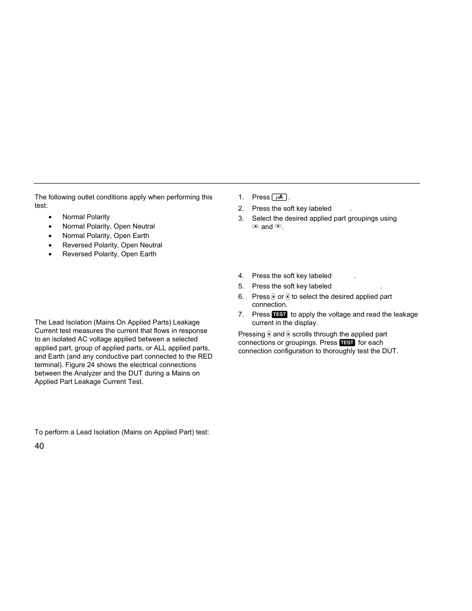 Fluke Biomedical ESA612 User Manual | Page 54 / 88