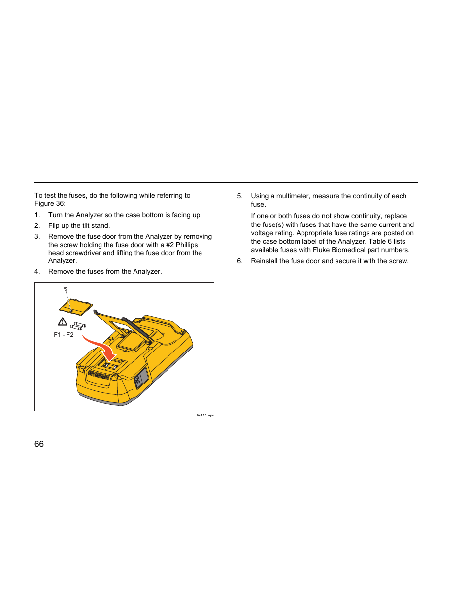 Fluke Biomedical ESA612 User Manual | Page 80 / 88