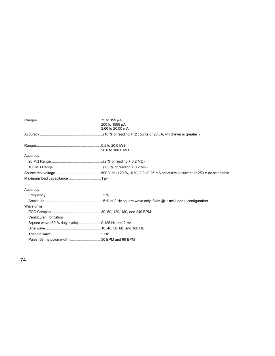 Fluke Biomedical ESA612 User Manual | Page 88 / 88