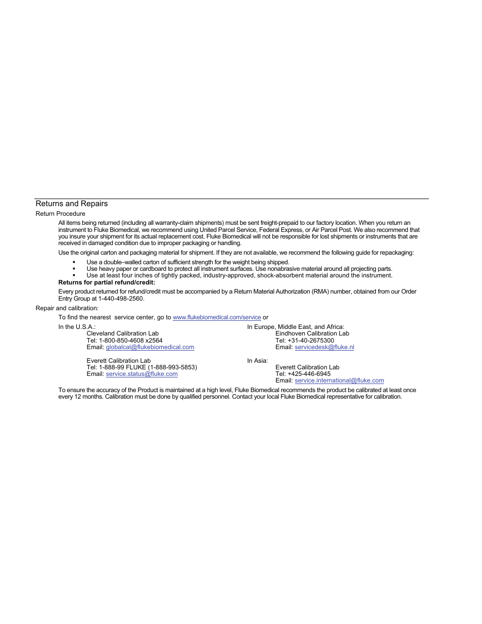 Fluke Biomedical ESA615 User Manual | Page 4 / 96