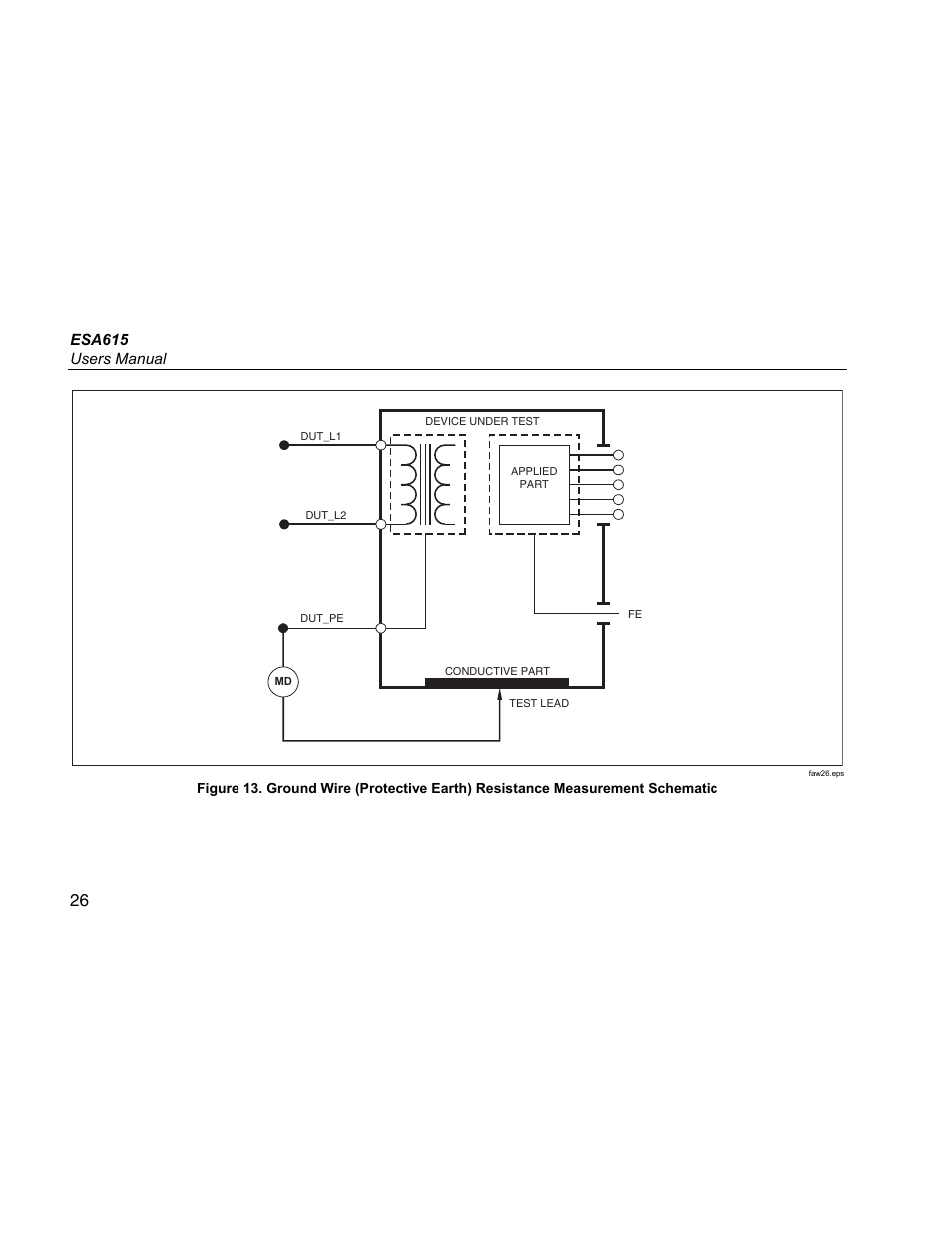 Esa615 users manual | Fluke Biomedical ESA615 User Manual | Page 40 / 96