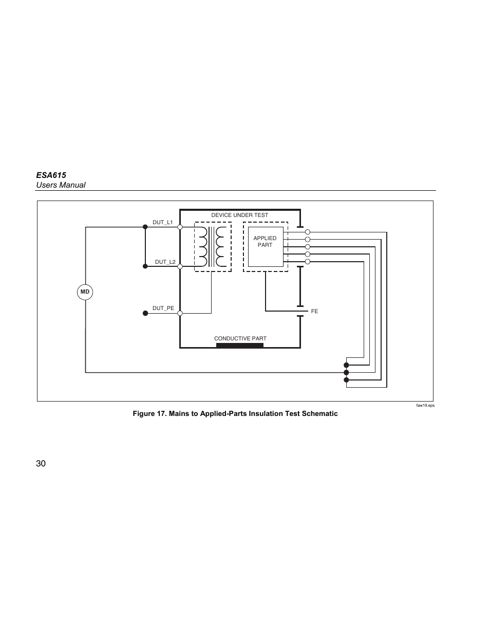 Esa615 users manual | Fluke Biomedical ESA615 User Manual | Page 44 / 96