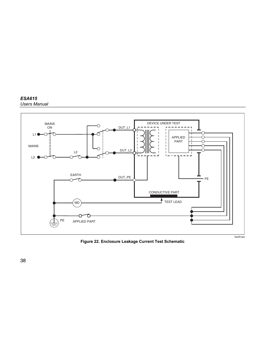 Esa615 users manual | Fluke Biomedical ESA615 User Manual | Page 52 / 96