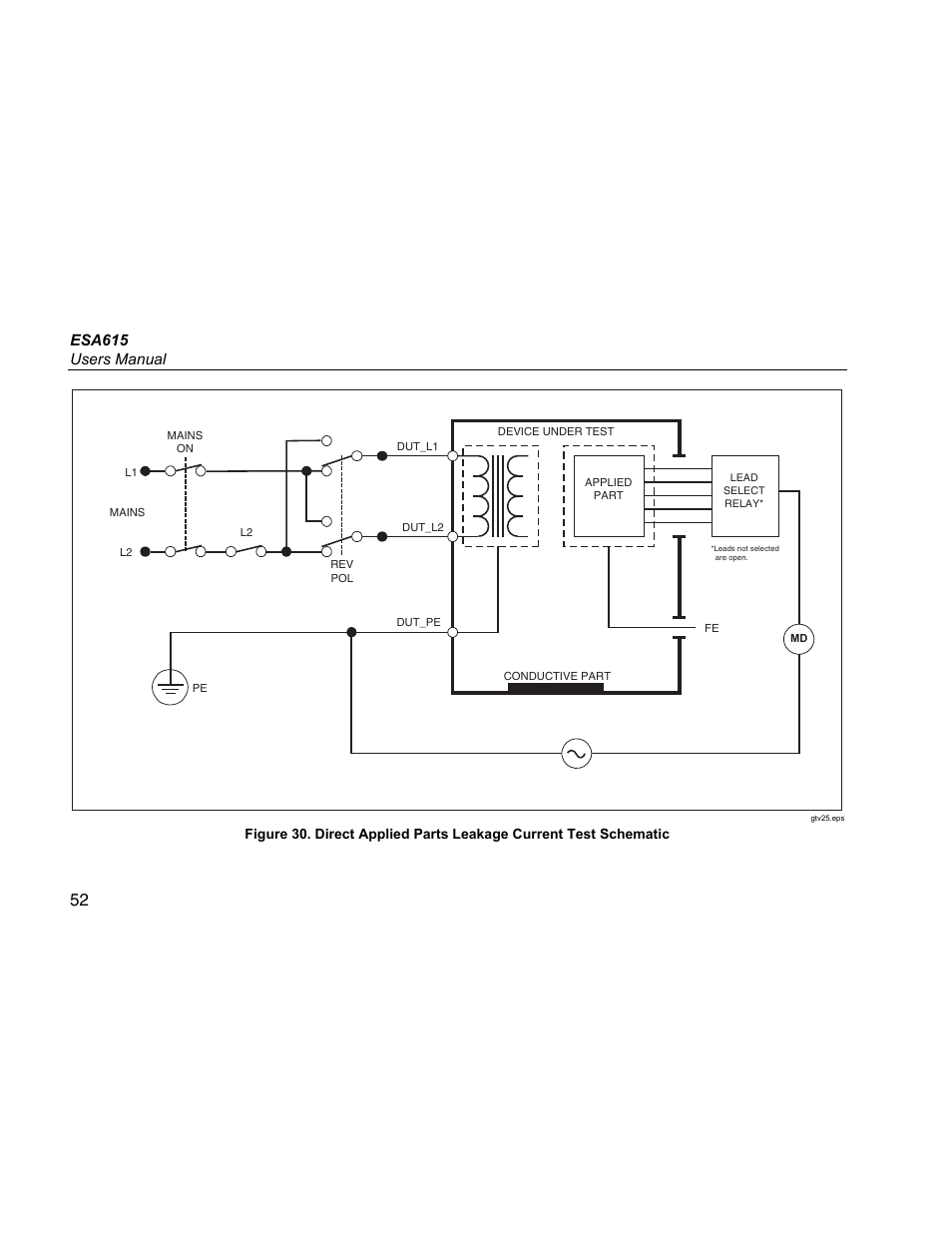 Esa615 users manual | Fluke Biomedical ESA615 User Manual | Page 66 / 96