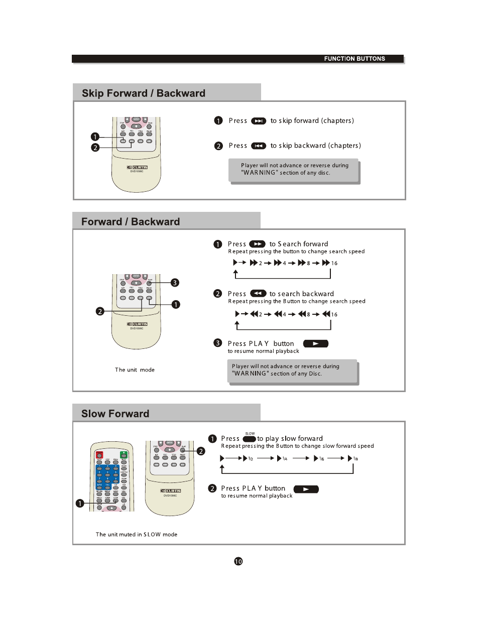 Curtis DVD1098C User Manual | Page 14 / 29