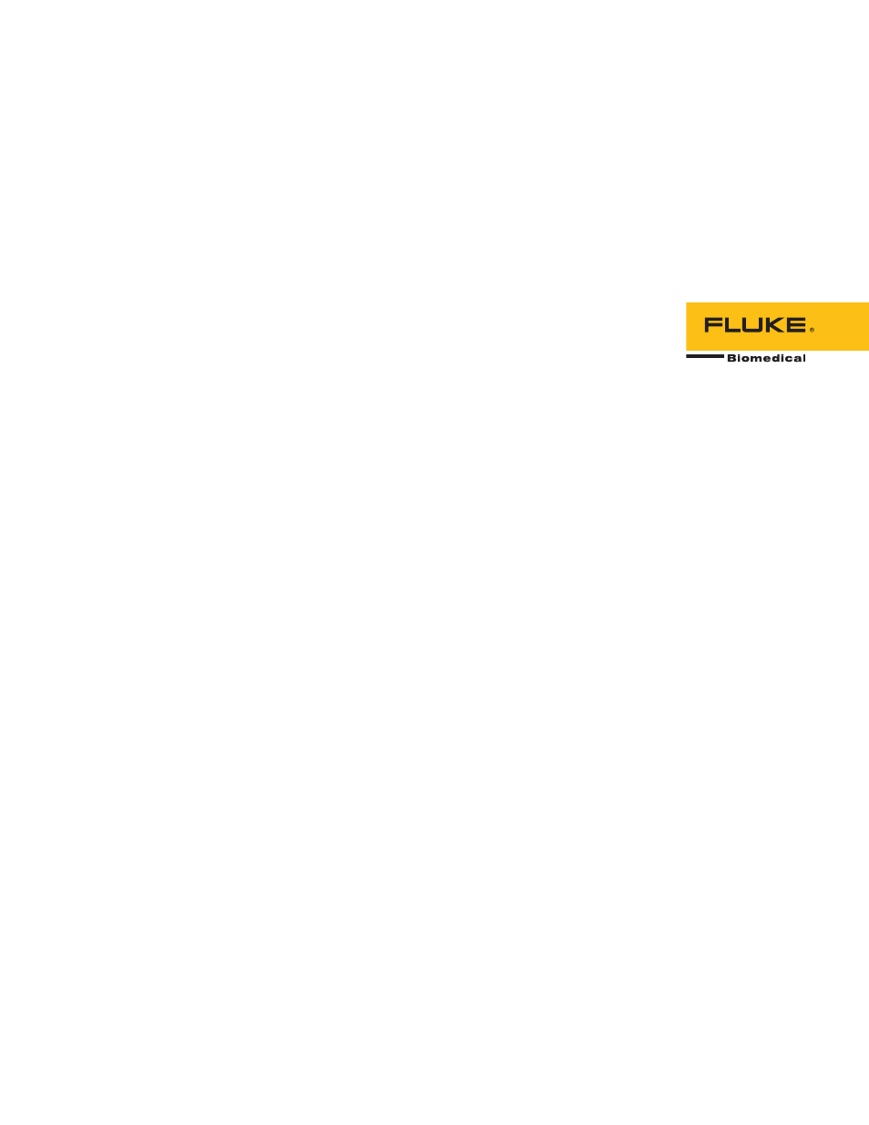 Fluke Biomedical ESA620 User Manual | 76 pages