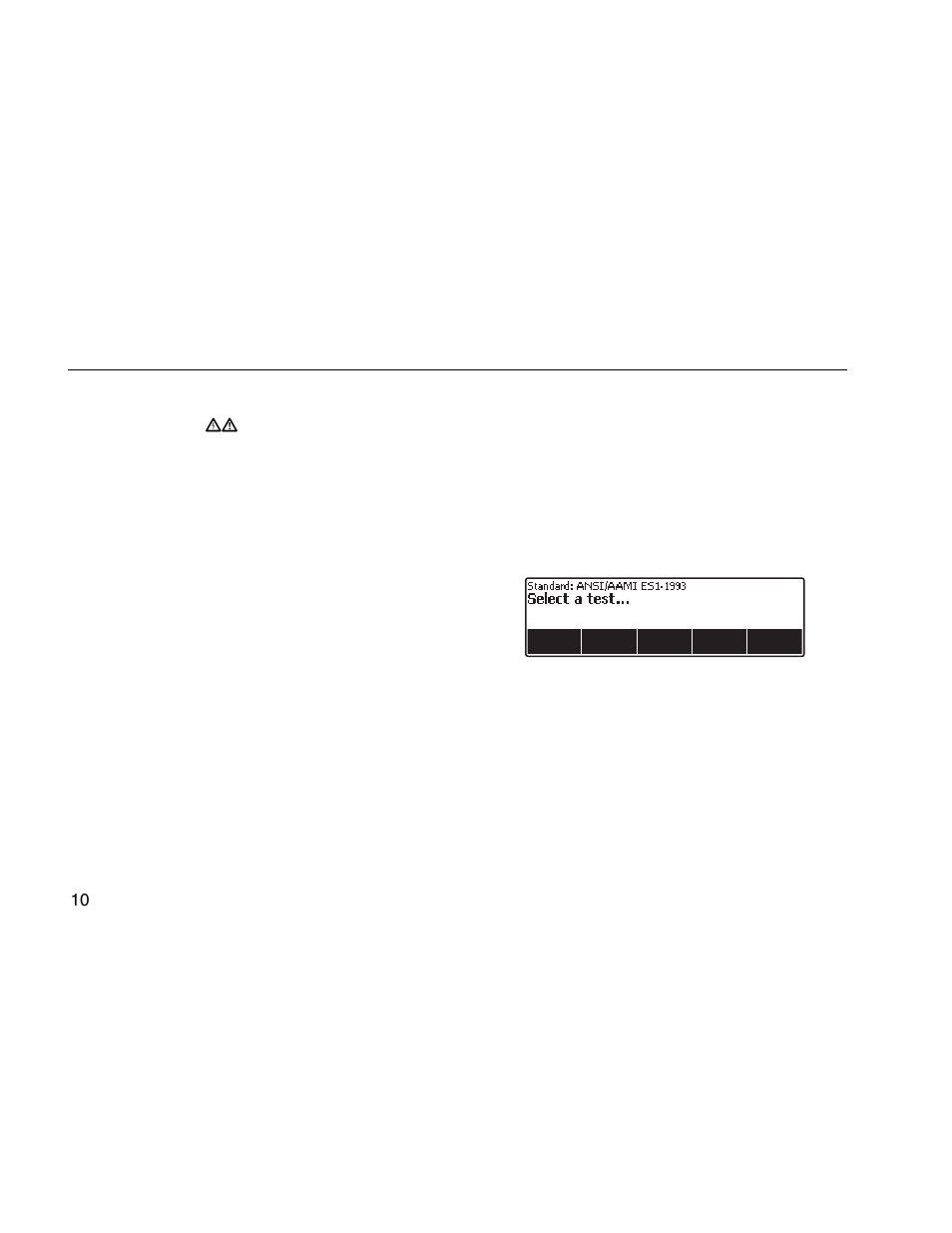 Connecting to line power, Connecting a dut to the analyzer, Turning the analyzer on | Fluke Biomedical ESA620 User Manual | Page 24 / 76