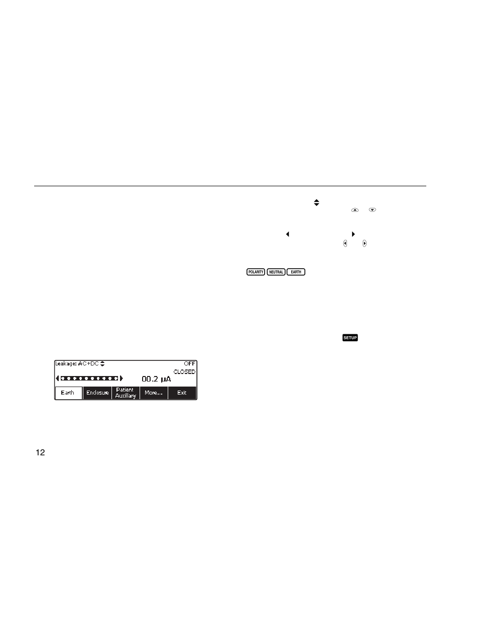 Accessing the analyzer’s functions, Setting up the analyzer | Fluke Biomedical ESA620 User Manual | Page 26 / 76