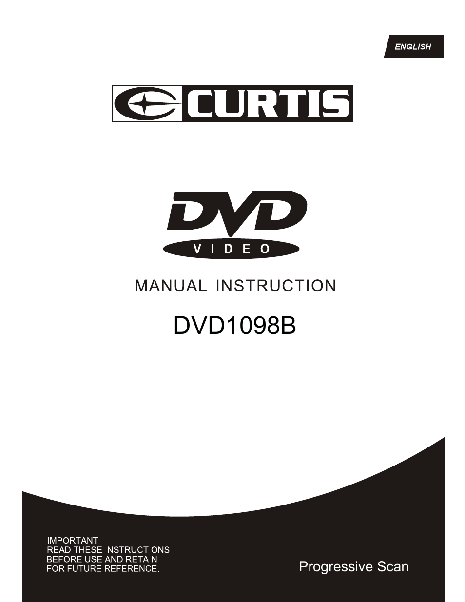 Curtis DVD1098B User Manual | 29 pages