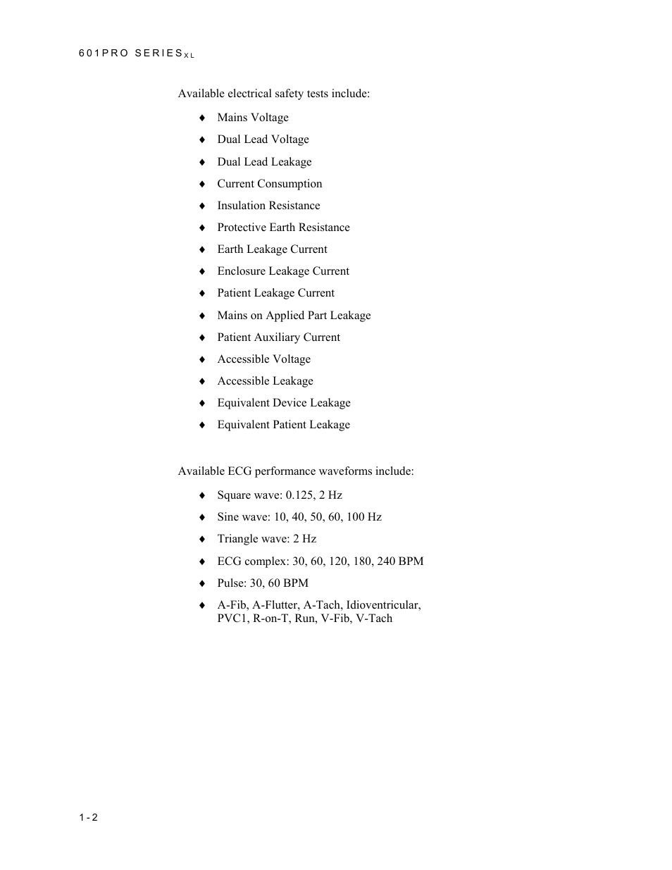 Fluke Biomedical 601PRO XL User Manual | Page 16 / 186