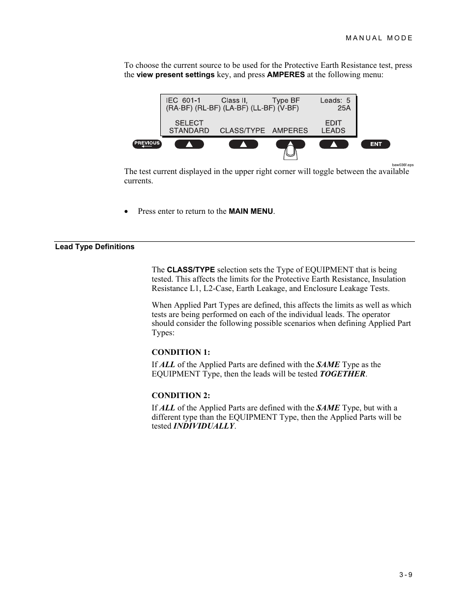 Lead type definitions | Fluke Biomedical 601PRO XL User Manual | Page 49 / 186